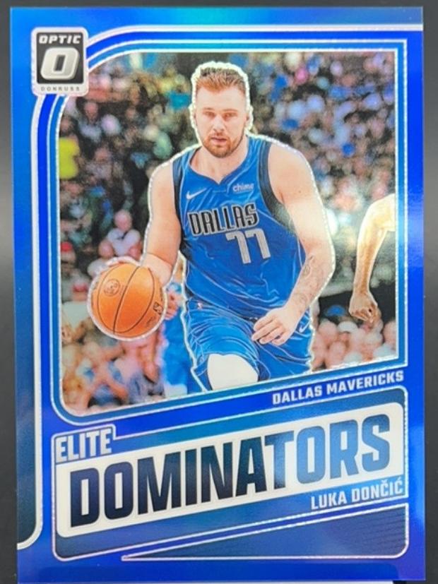 2024 Donruss Optic Basketball Blue Luka Doncic #10