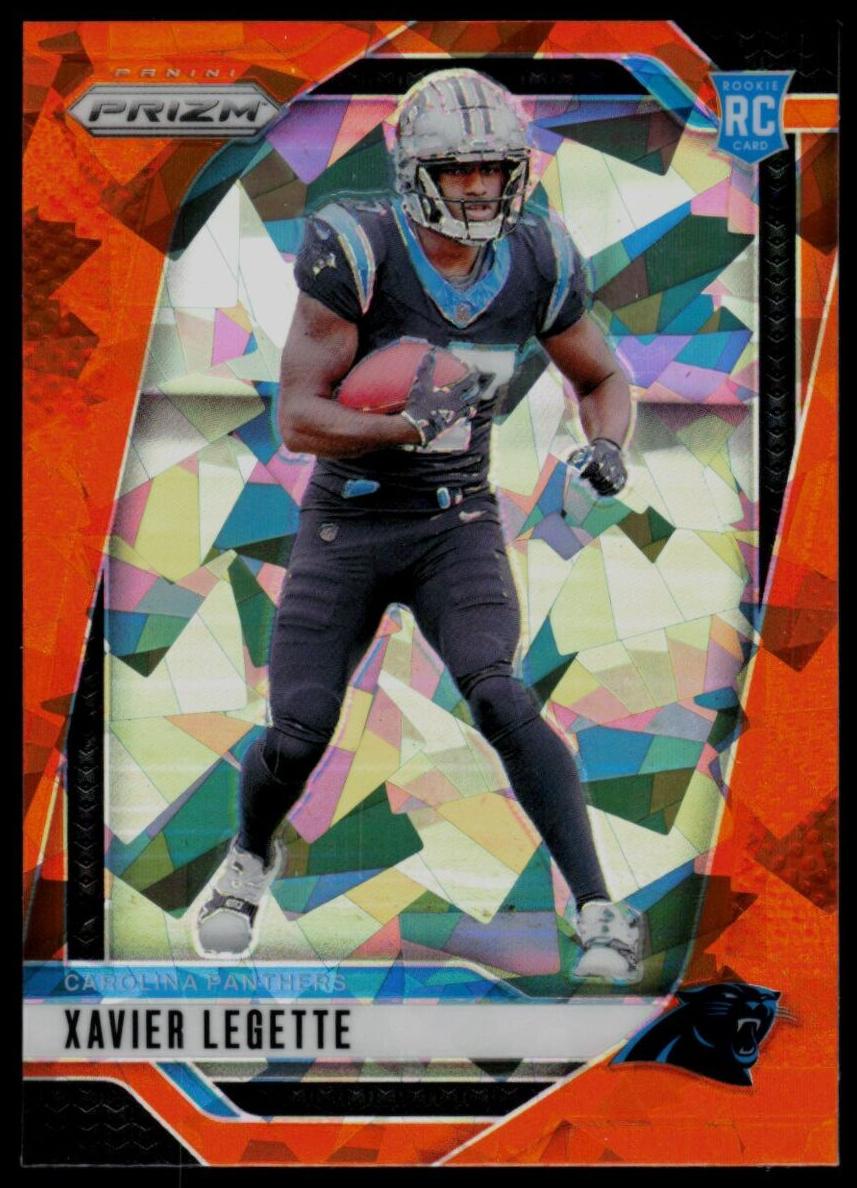2024 Panini Prizm Football Orange Ice Xavier Legette #398