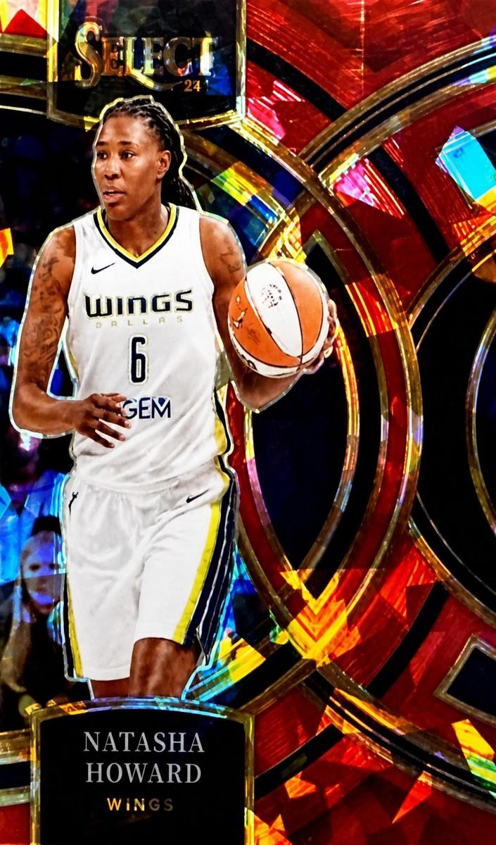2024 Panini Select WNBA Basketball Red Ice Natasha Howard #109