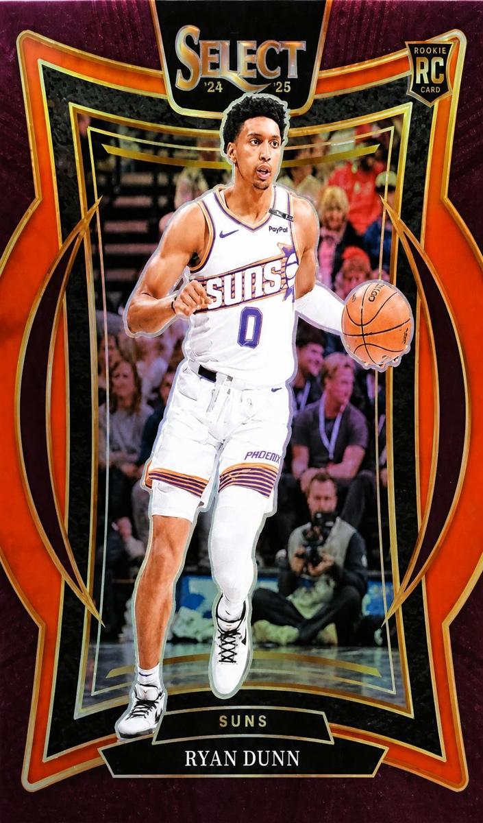 2024 Panini Select Basketball Maroon Ryan Dunn #100