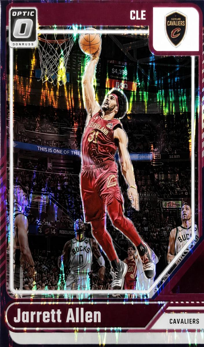 2024 Donruss Optic Basketball Purple Shock Jarrett Allen #144