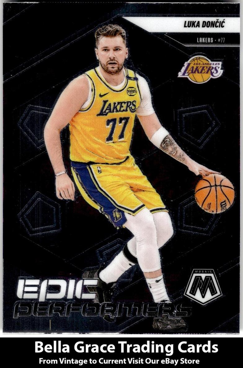 2024 Panini Mosaic Basketball Luka Doncic #10 PSA 8