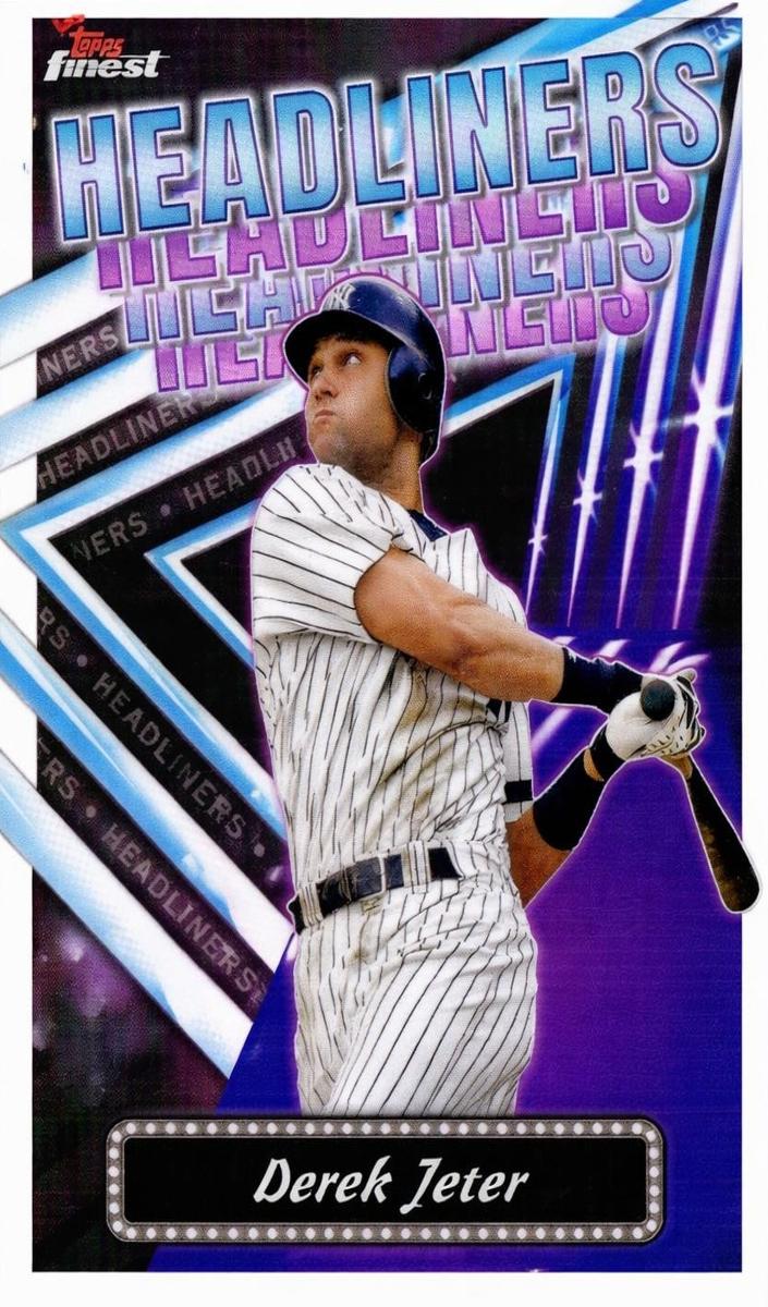 2023 Topps Finest Baseball Derek Jeter #FH-15 PSA 9