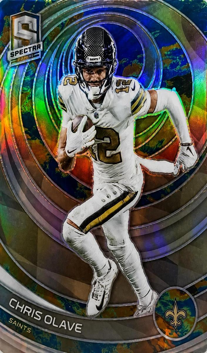 2023 Panini Spectra Football Universal Die Cut Chris Olave #68