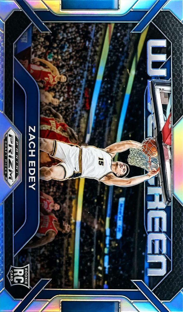 2024 Panini Prizm Draft Picks Basketball Silver Zach Edey #7