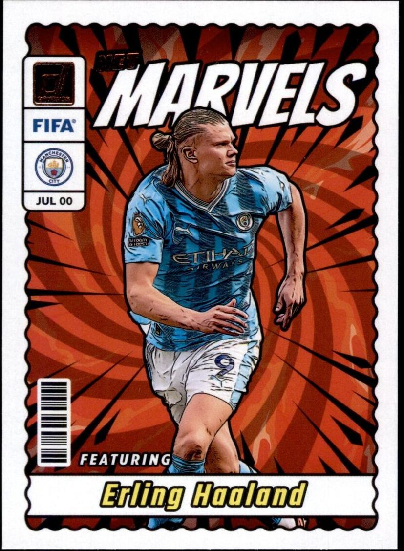 2023 Panini Donruss FIFA Soccer Erling Haaland #11 RAW Ungraded