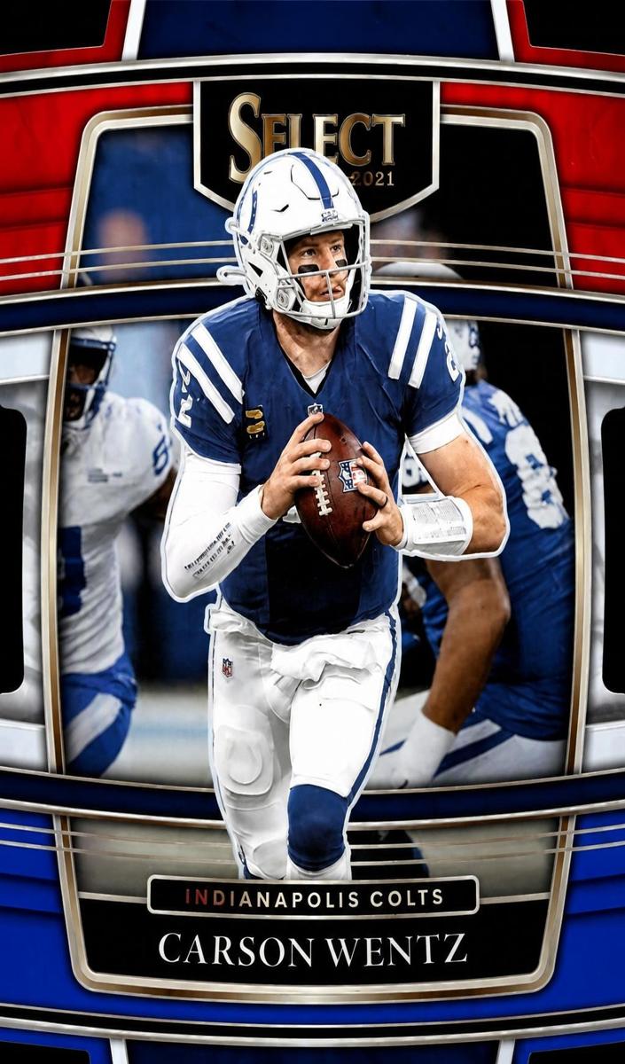 2021 Panini Select Football Carson Wentz #16