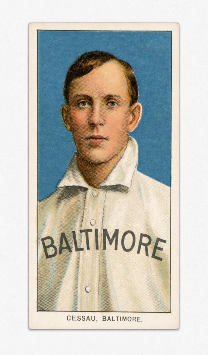 1909-11 T206 Baseball Rube Dessau #NNO PSA 4
