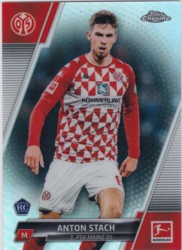 2021 Topps Chrome Bundesliga Soccer Refractor Anton Stach #75