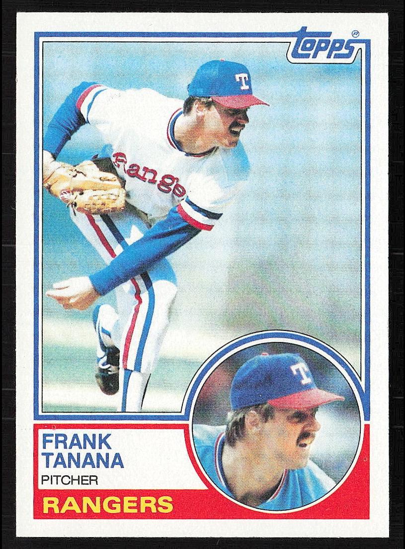 1983 Topps Baseball Frank Tanana #272