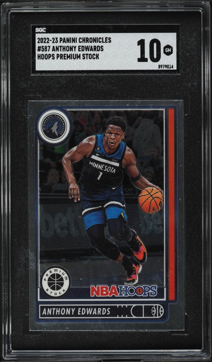 2022 Panini Chronicles Basketball Anthony Edwards #587