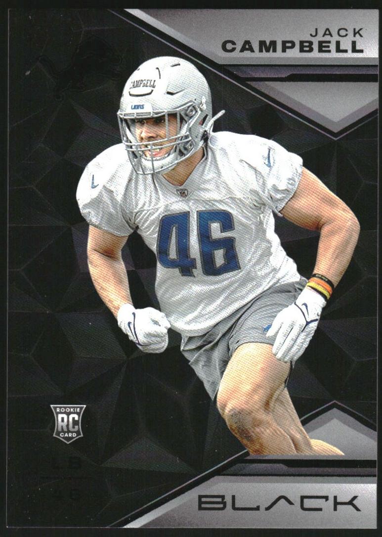 2023 Panini Black Football Jack Campbell #181