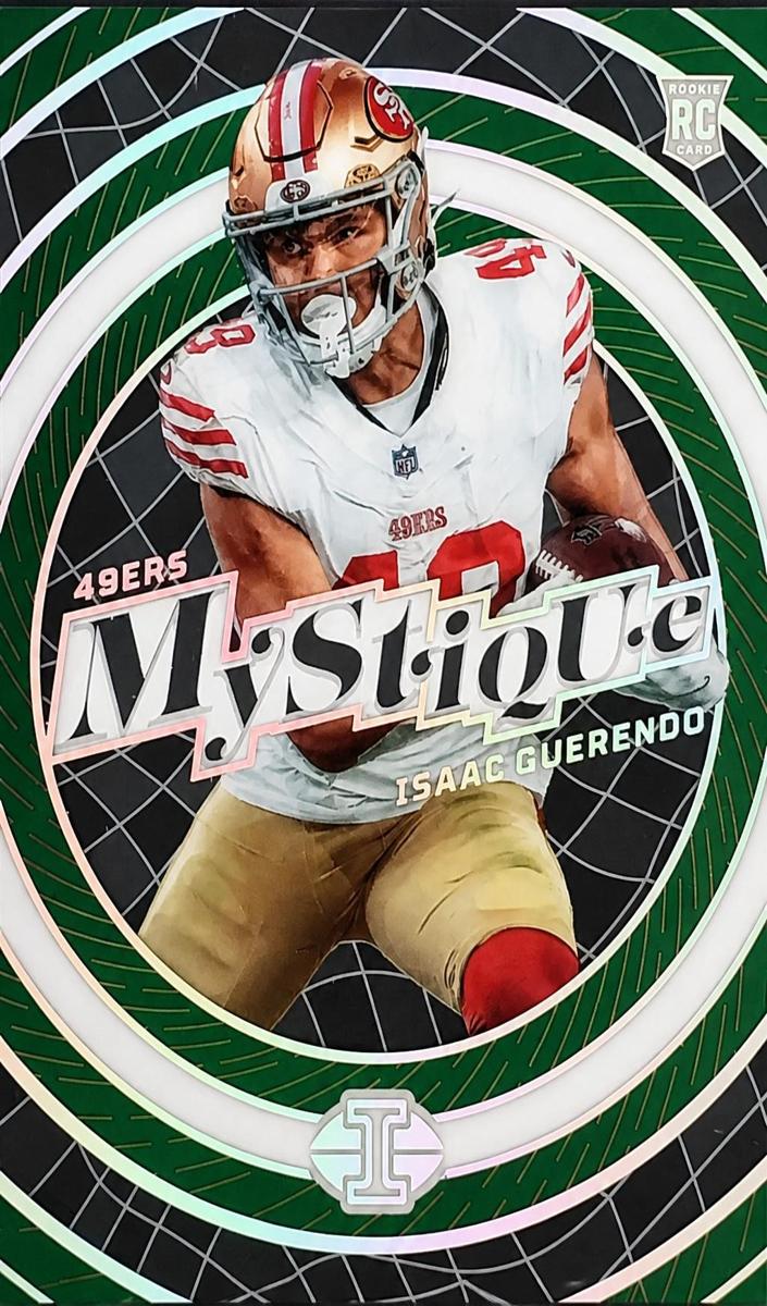 2024 Panini Illusions Football Emerald Isaac Guerendo #42
