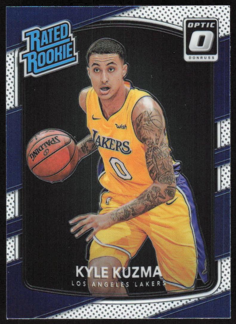 2017 Donruss Optic Basketball Kyle Kuzma #174 PSA 9