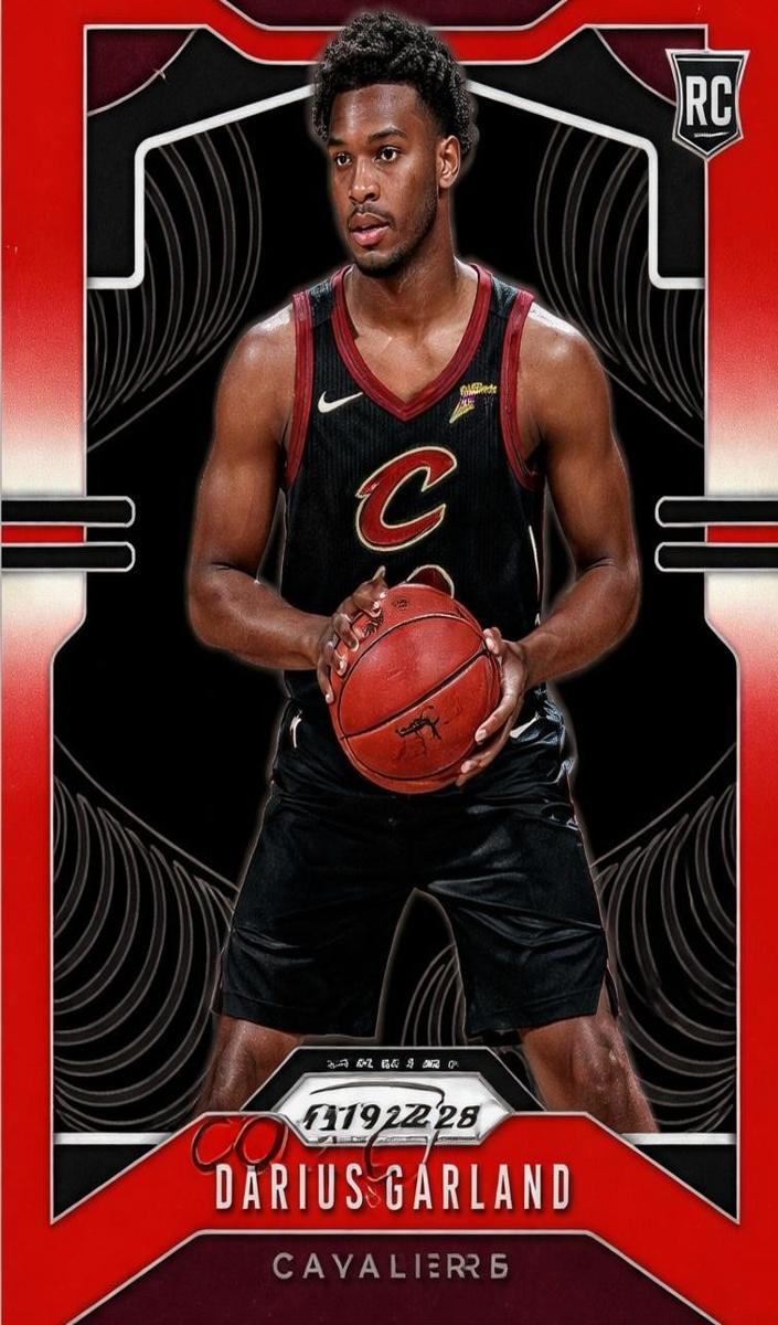 2019 Panini Prizm Basketball Prizm Red Darius Garland #288 PSA 9