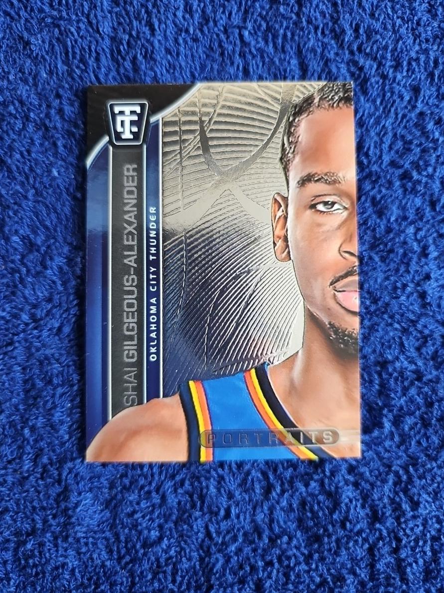 2024 Panini Totally Certified Basketball Mirror Platinum Silver Shai Gilgeous-Alexander #5