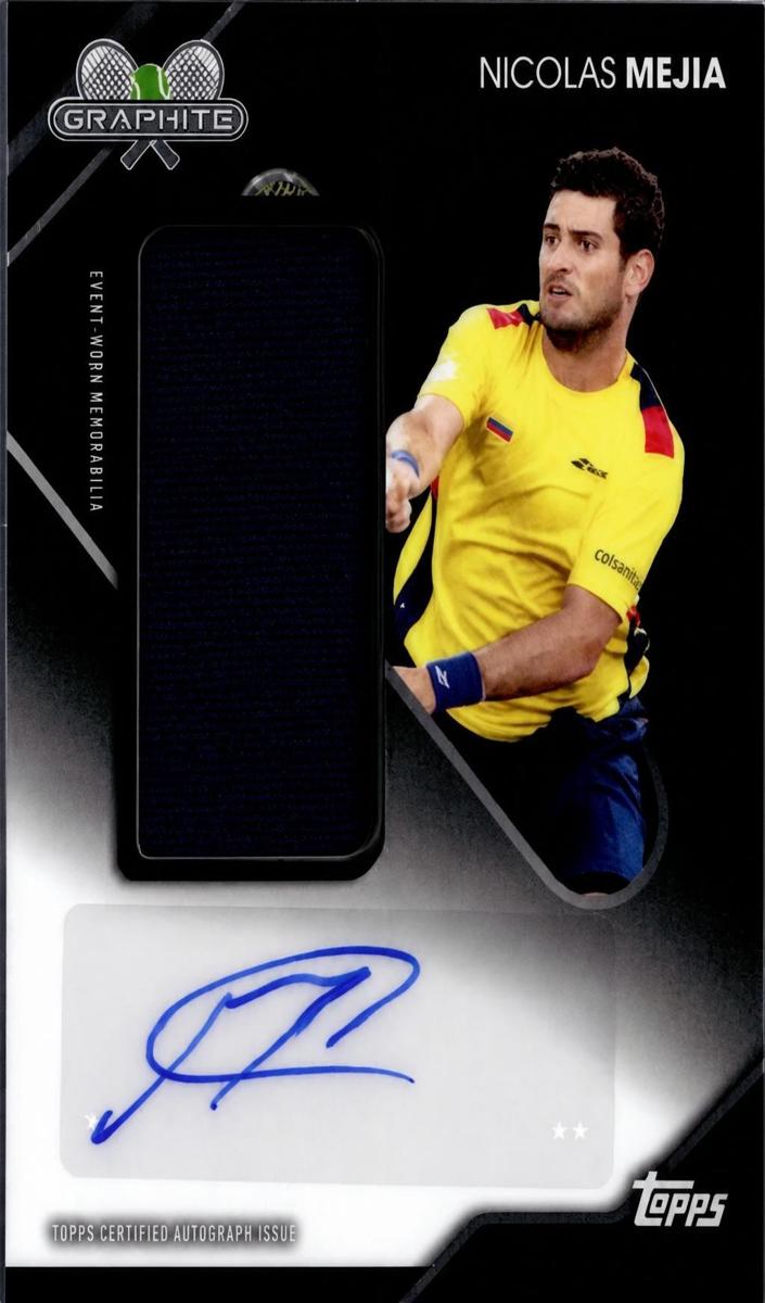 2026 Topps Graphite Tennis Nicolas Mejia #GSR-NMA