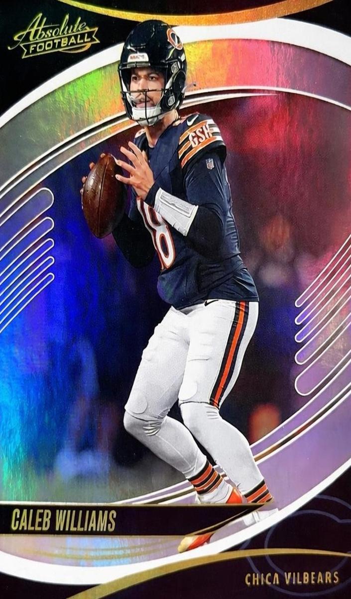 2025 Panini Absolute Football Spectrum Caleb Williams #60