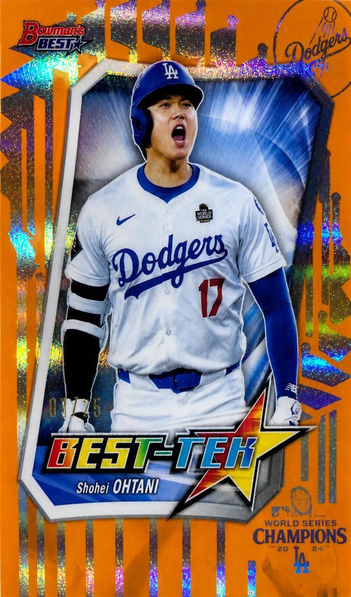 2025 Bowman's Best Baseball Orange Shohei Ohtani #BT-28