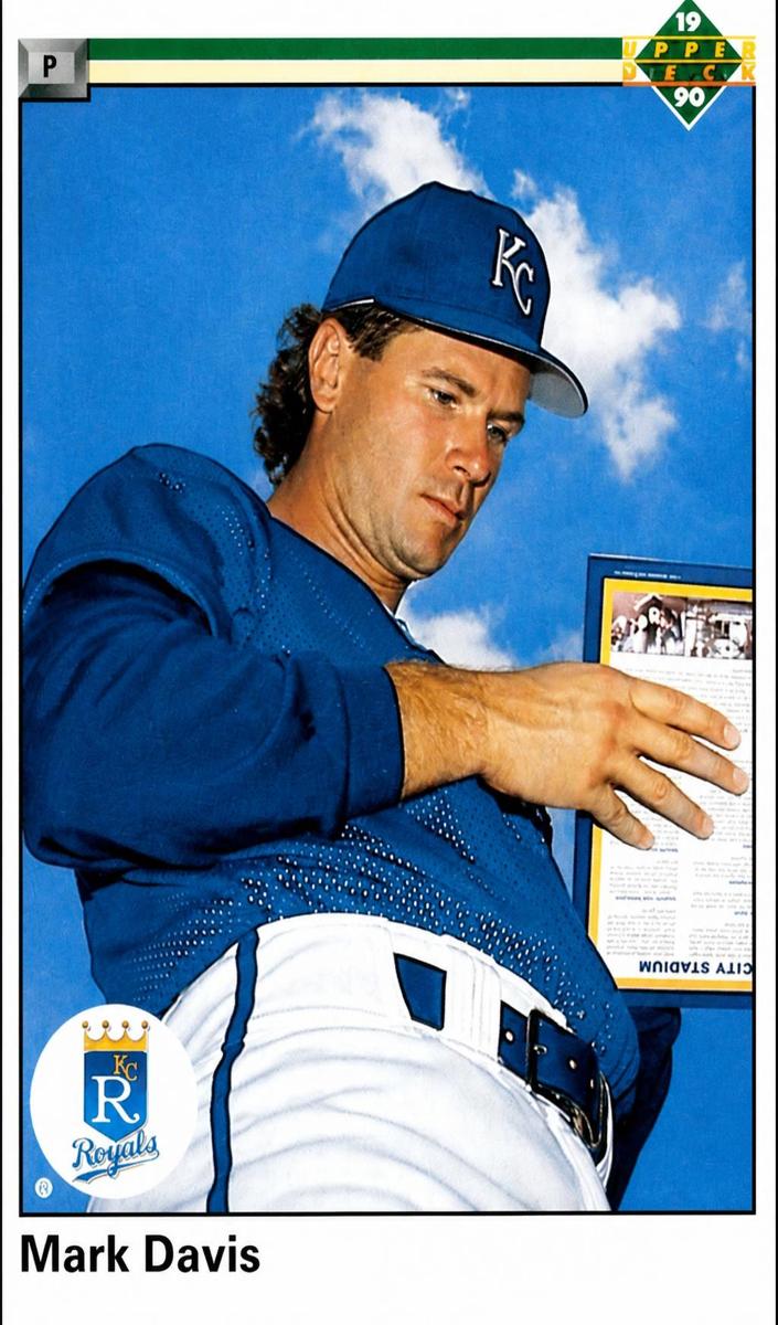 1990 Upper Deck Baseball Mark Davis #710
