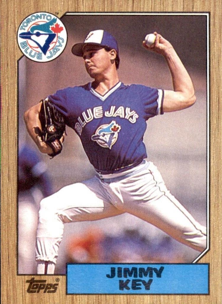 1987 Topps Baseball Jimmy Key #29 PSA 9
