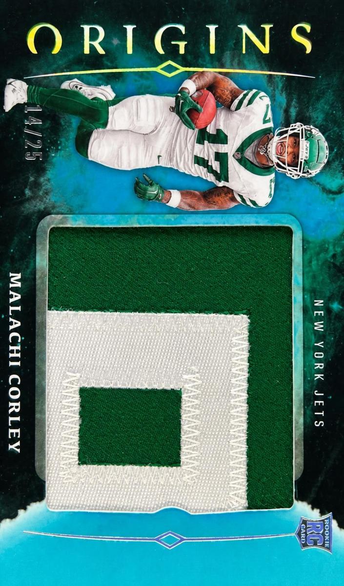 2024 Panini Origins Football Turquoise Malachi Corley #RJJ-MCO