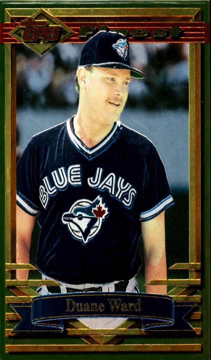 1994 Topps Finest Baseball Duane Ward #375