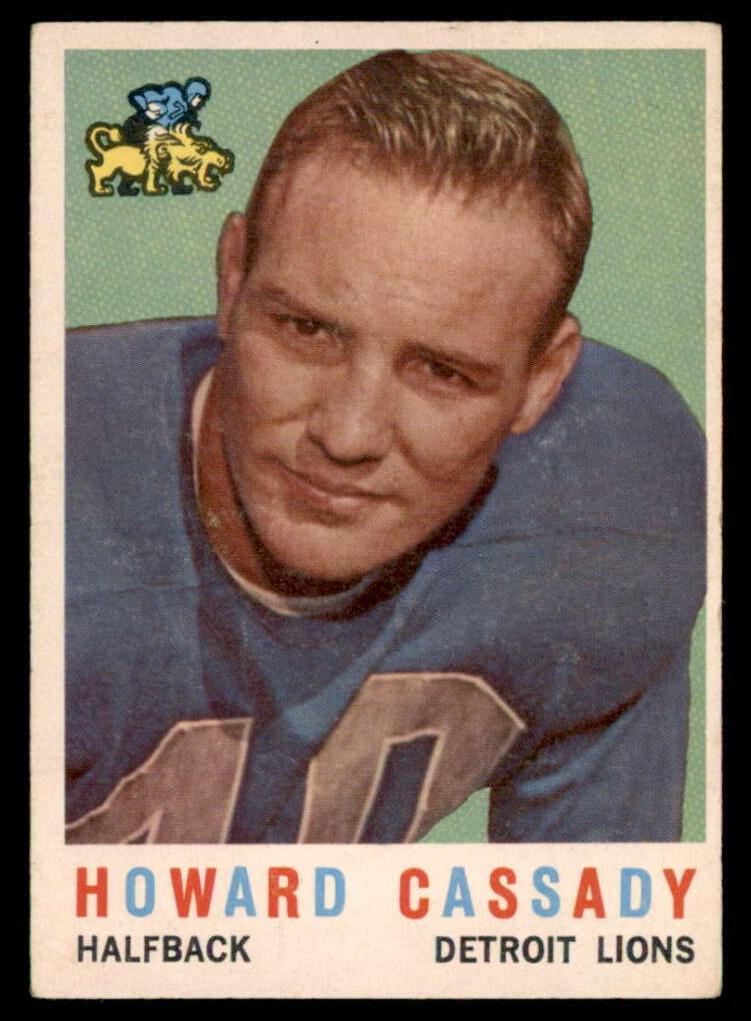 1959 Topps Football Howard Cassady #85