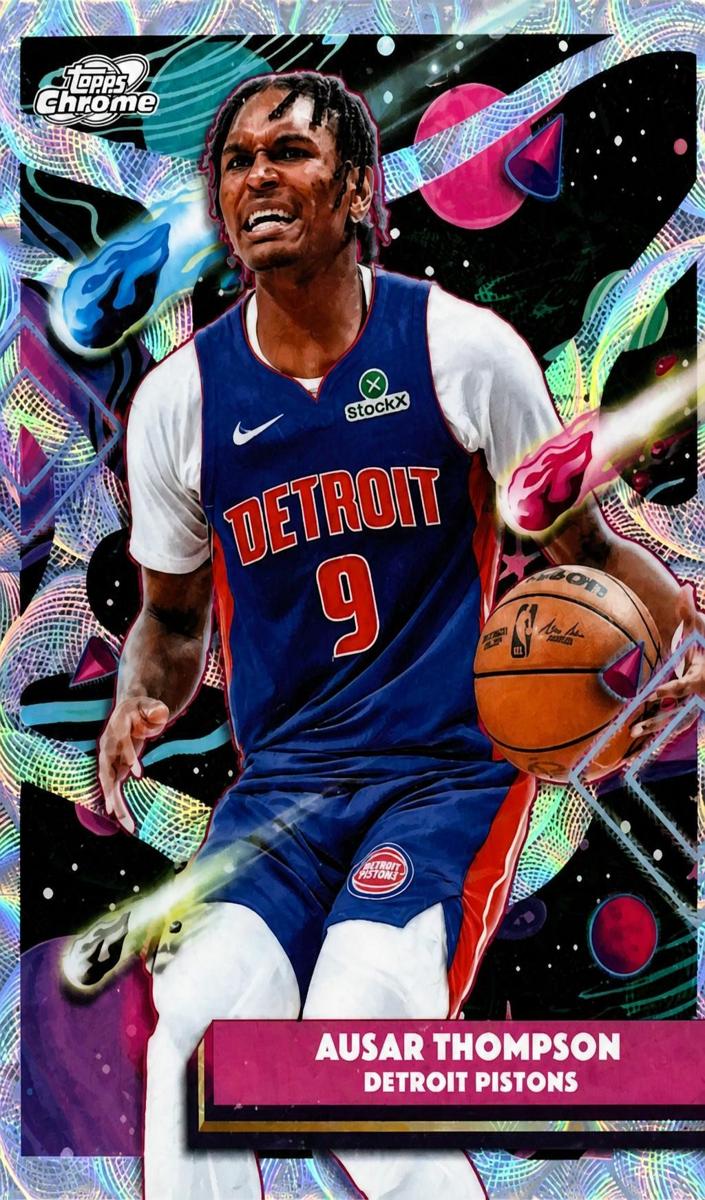 2025 Topps Cosmic Chrome Basketball Nucleus Refractor Ausar Thompson #134