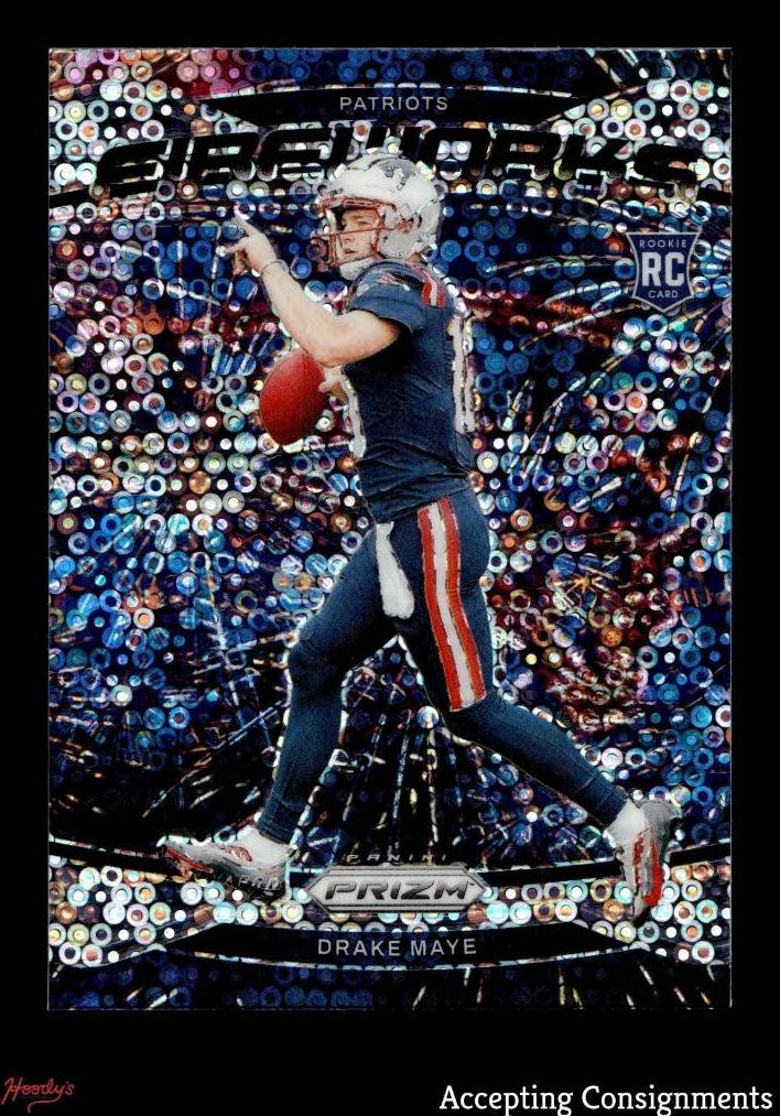 2024 Panini Prizm Football No Huddle Drake Maye #22 PSA 10