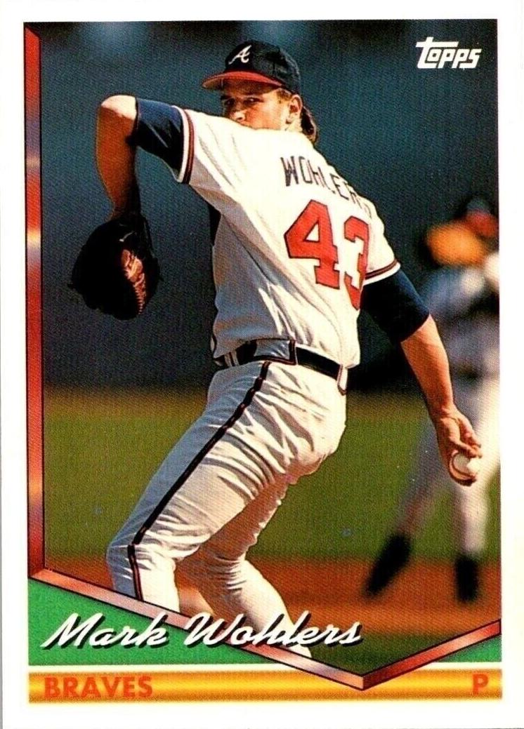 1994 Topps Baseball Mark Wohlers #232