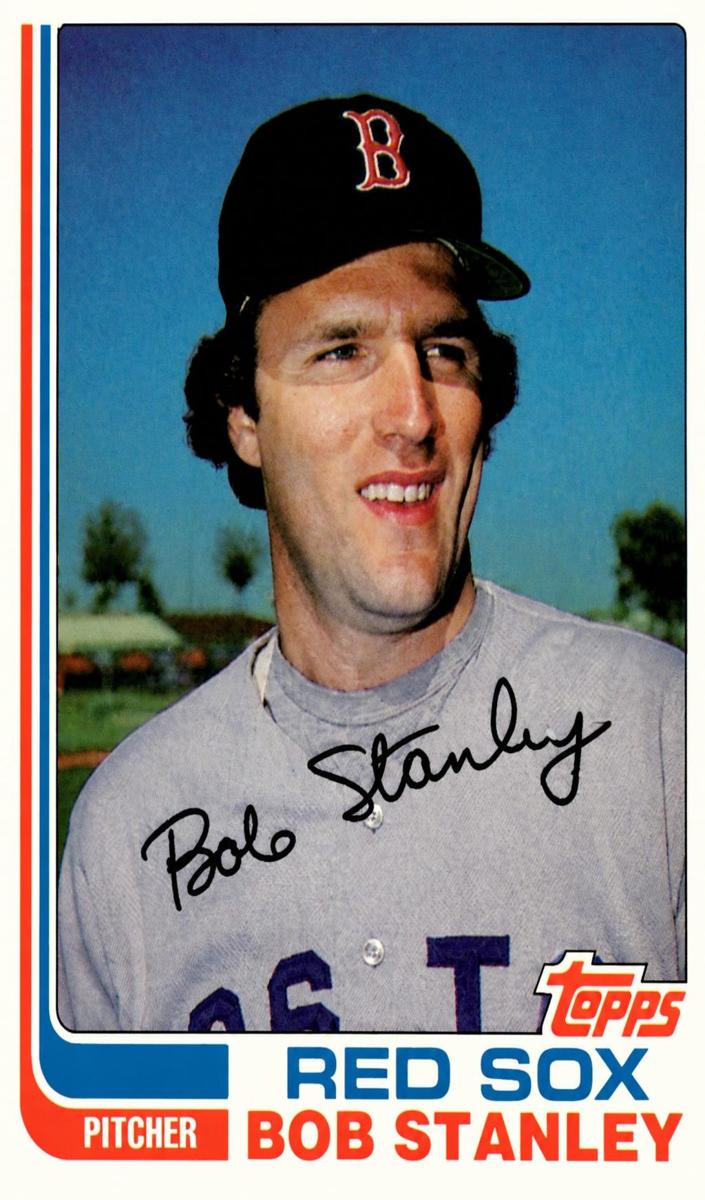 1982 Topps Baseball Bob Stanley #289 PSA 9