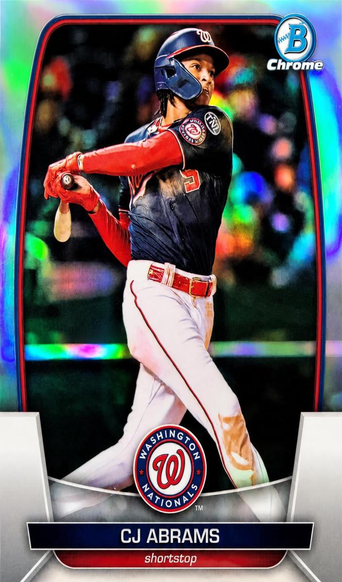 2023 Bowman Chrome Baseball Refractor CJ Abrams #74
