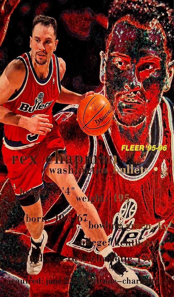 1995 Fleer Basketball Rex Chapman #191