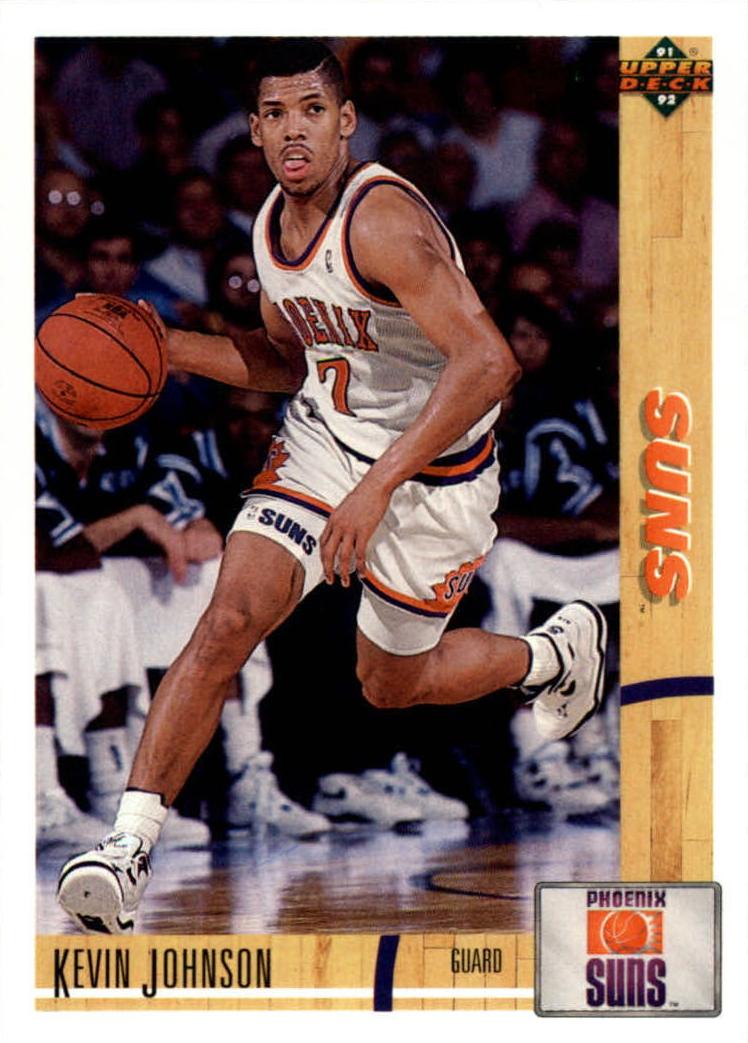 1991 Upper Deck Basketball Kevin Johnson #356