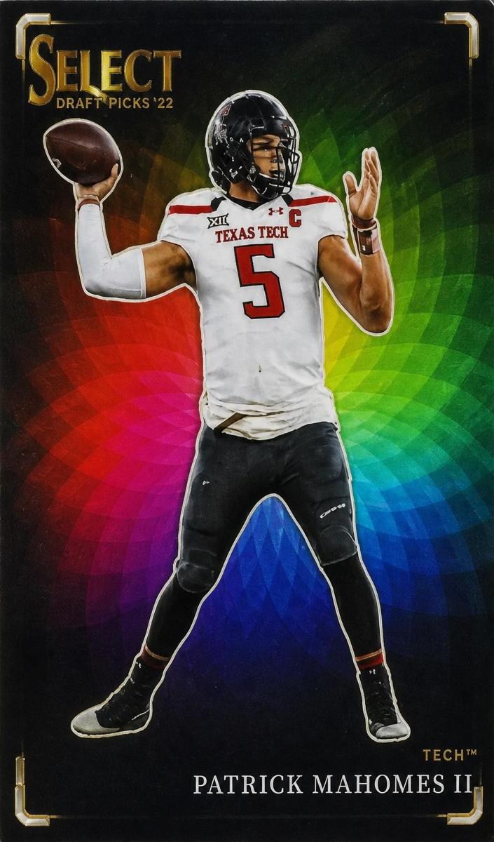 2022 Panini Select Draft Picks Football Patrick Mahomes II #CW-PM