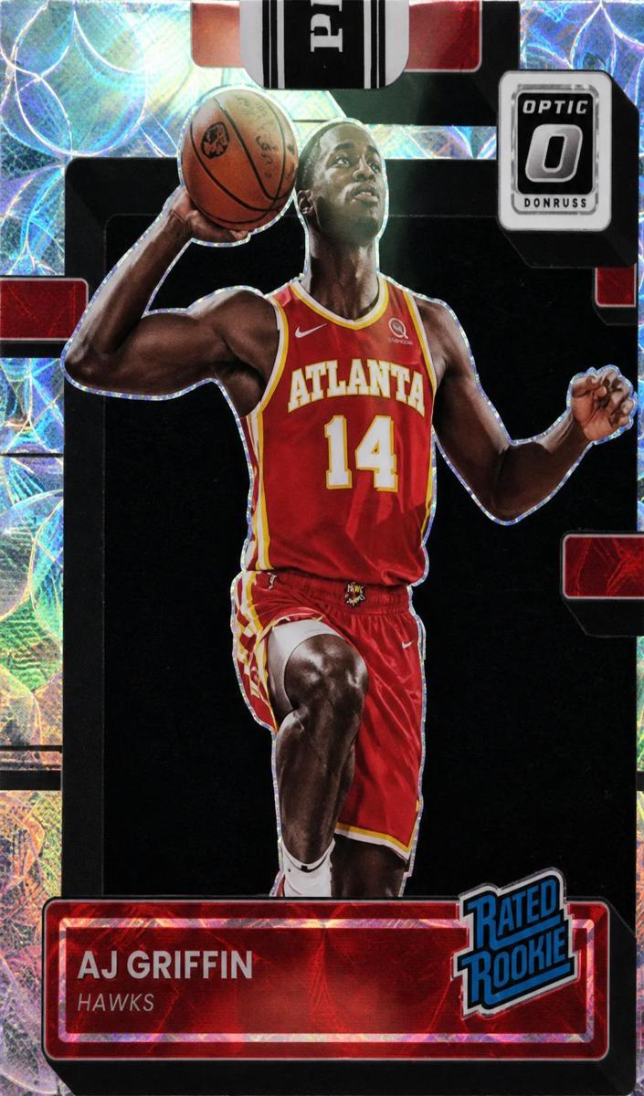 2022 Donruss Optic Basketball AJ Griffin #204