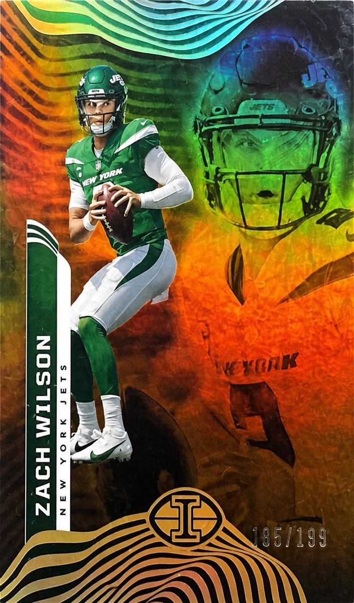 2022 Panini Illusions Football Trophy Collection Bronze Zach Wilson #76