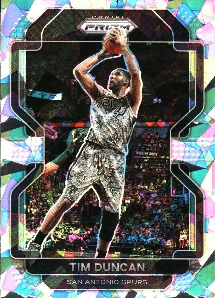 2021 Panini Prizm Basketball Ice Tim Duncan #268