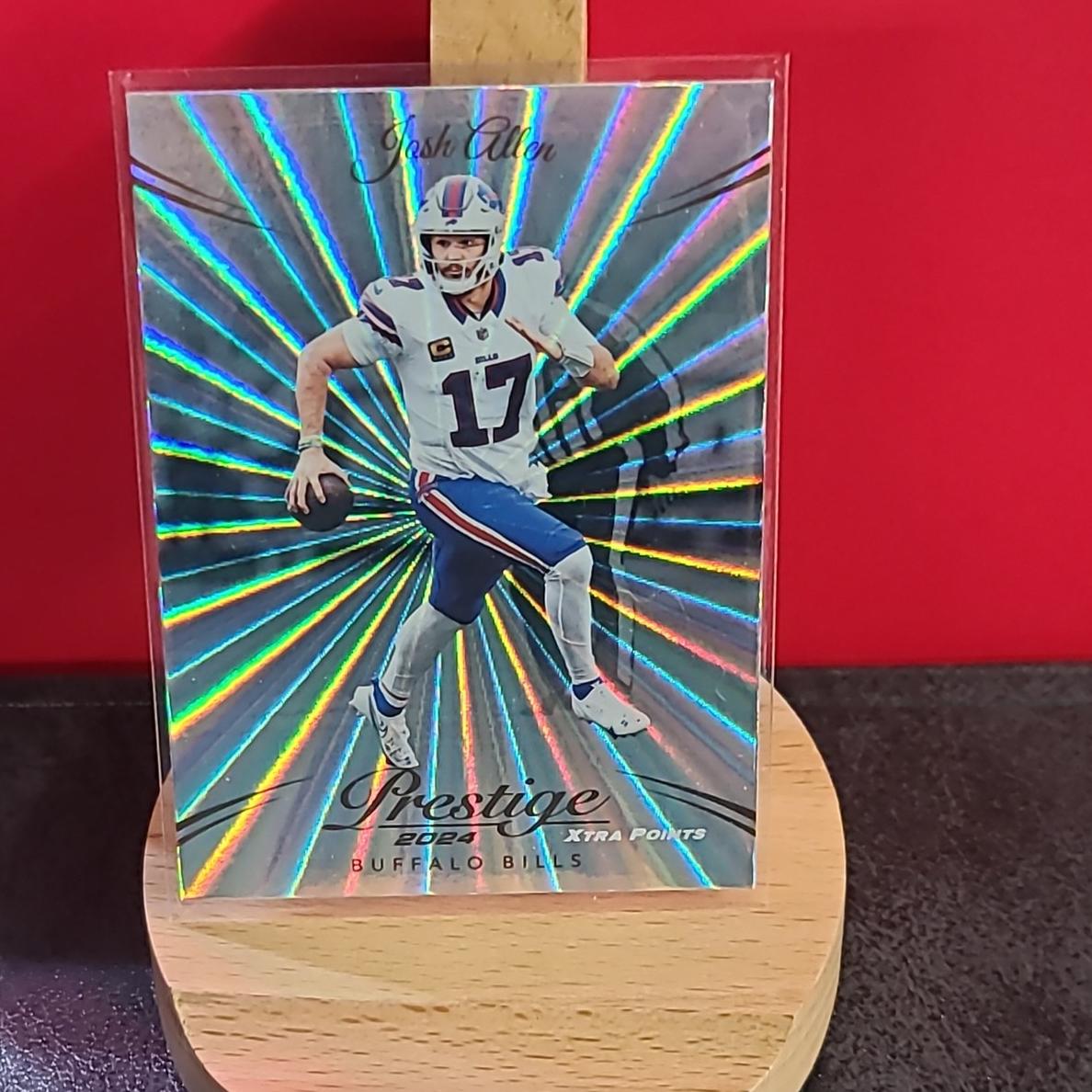 2024 Panini Prestige Football Sunburst Xtra Points Josh Allen #30 SGC 10