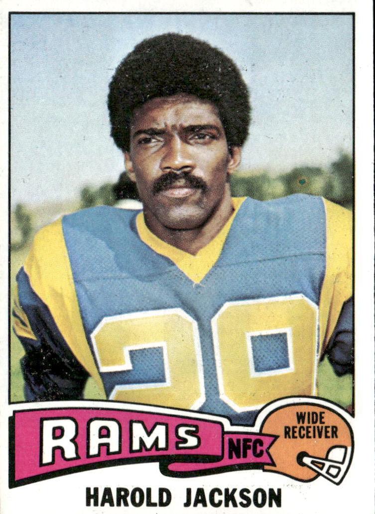 1975 Topps Football Harold Jackson #505