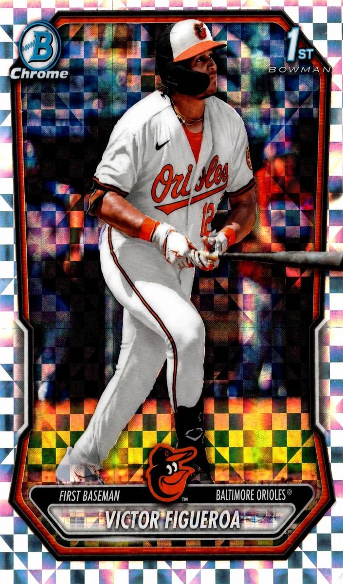 2026 Bowman Baseball X-Fractor Victor Figueroa #BCP-117