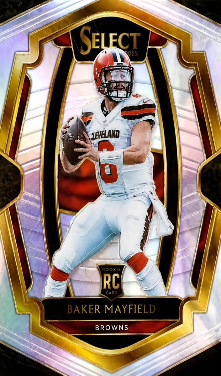 2018 Panini Select Football Silver Baker Mayfield #143 BGS 9.5