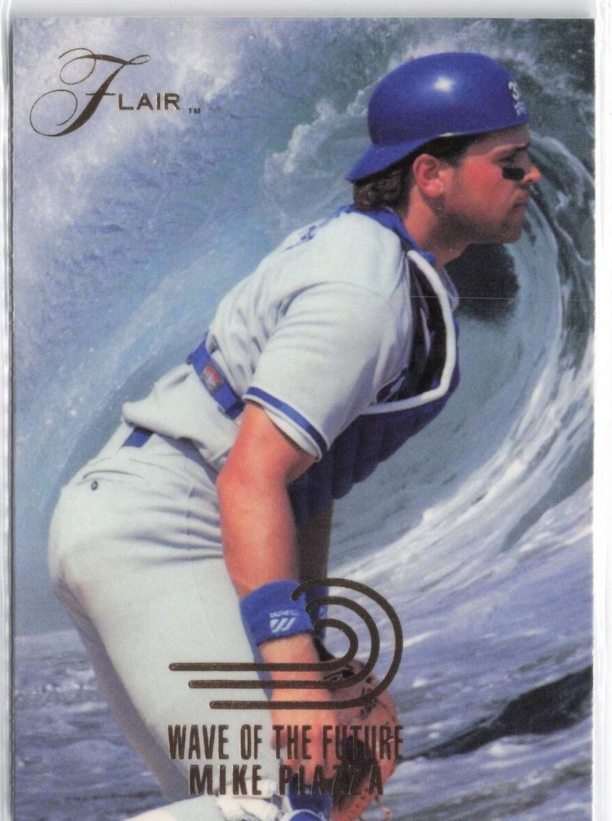 1993 Flair Baseball Mike Piazza #12