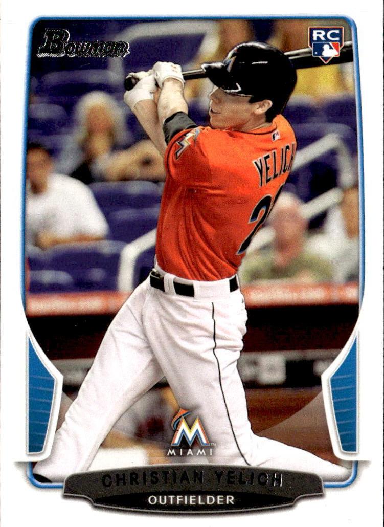 2013 Bowman Draft Picks & Prospects Baseball Christian Yelich #40 PSA 10