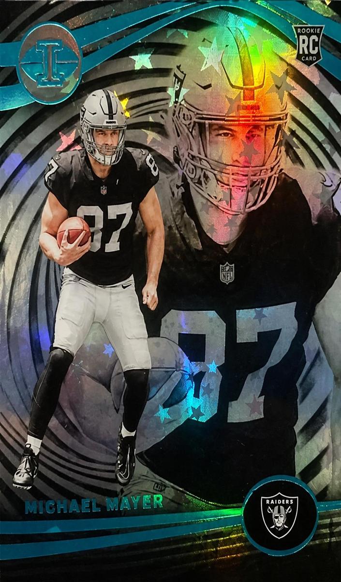 2023 Panini Illusions Football Trophy Collection Starlight Michael Mayer #60