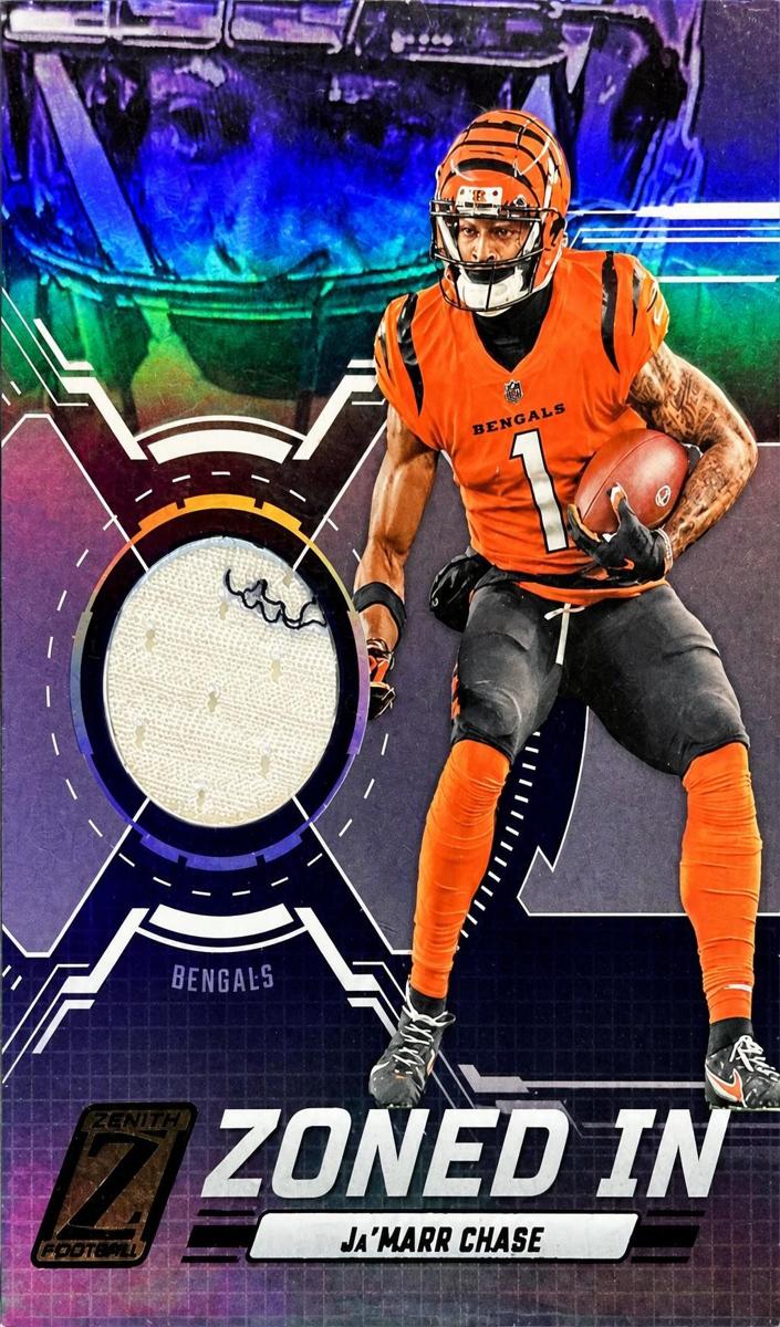 2023 Panini Zenith Football Ja'Marr Chase #ZI-JCE