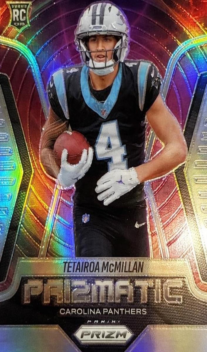 2025 Panini Prizm Football Silver Tetairoa McMillan #1