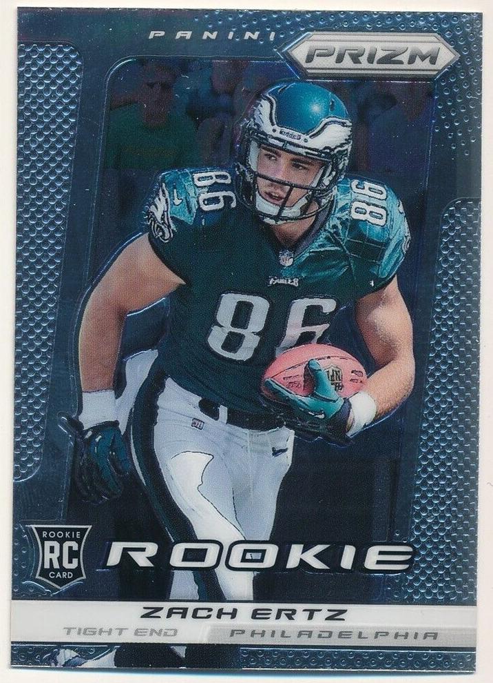 2013 Panini Prizm Football Zach Ertz #300 PSA 9