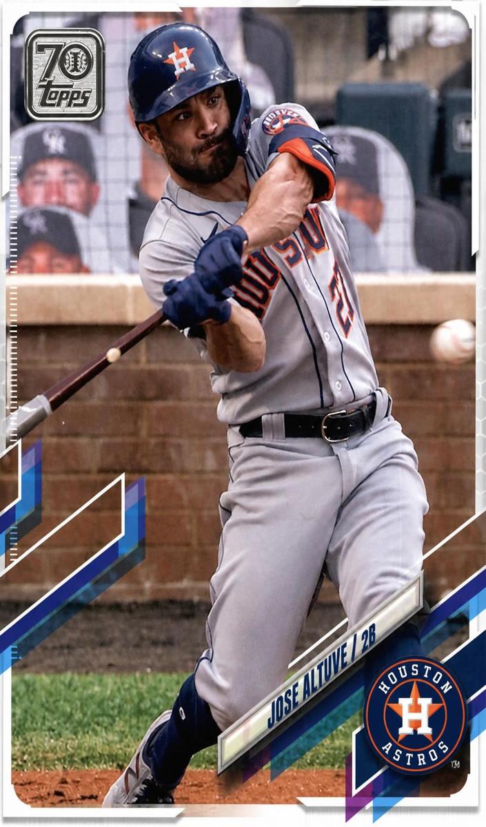 2021 Topps Baseball Jose Altuve #432 PSA 9